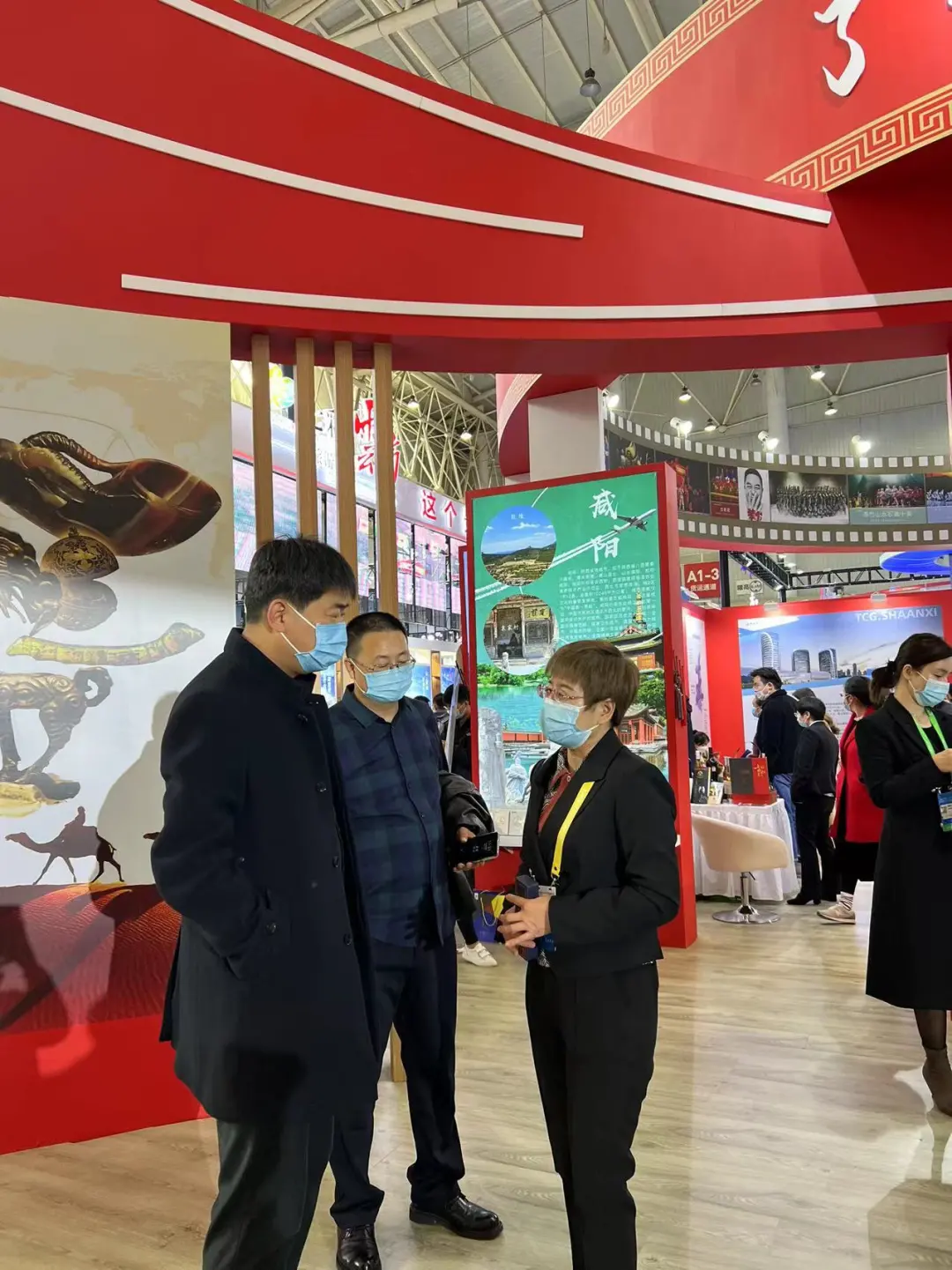 华山西峰索道参展首届中国(武汉)文化爱游戏全站app官网入口博览会(图4)